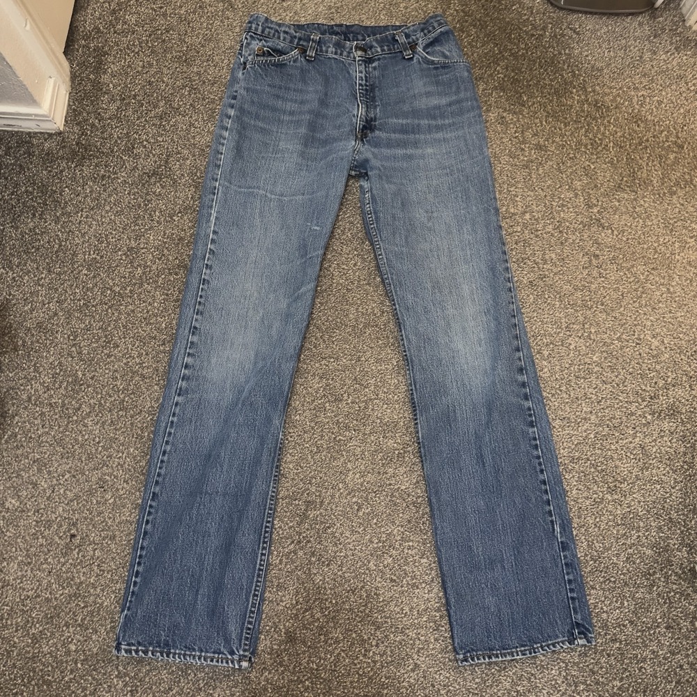 Vintage Levis 550 Jeans Womens 15 Relaxed Tapered Leg Denim Made USA 90s